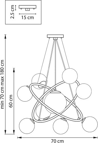 Подвесная люстра Lightstar 815390