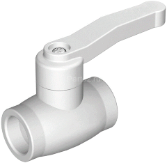 Кран шаровой PPR D63 Lammin PRO