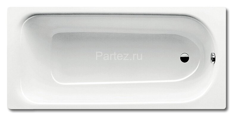 Ванна стальная Kaldewei SANIFORM PLUS Mod.375-1 180х80х41, alpine white, без ножек