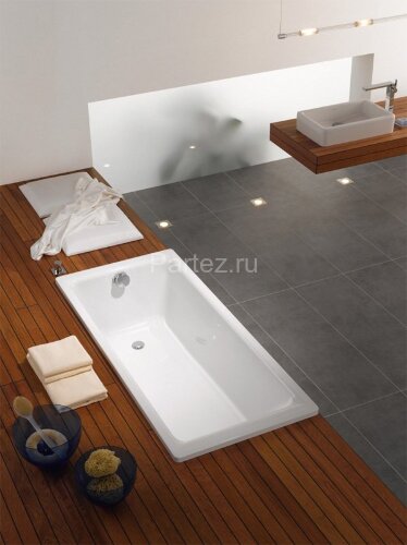 Ванна стальная Kaldewei SANIFORM PLUS Mod.375-1 180х80х41, alpine white, без ножек