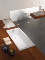 Ванна стальная Kaldewei SANIFORM PLUS Mod.375-1 180х80х41, alpine white, без ножек