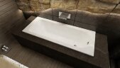 Ванна стальная Kaldewei SANIFORM PLUS Mod.375-1 180х80х41, alpine white, без ножек
