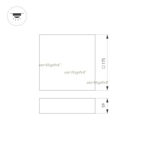 Потолочный светильник Arlight 034782