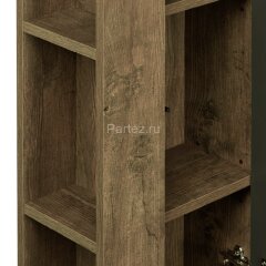 Шкаф AQUATON Терра подвесной, одностворчатый, дуб кантри/антрацит (1A247503TEKA0)