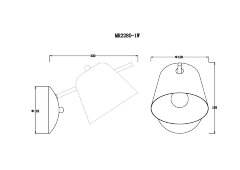 Бра MyFar MR2280-1W