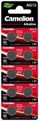 Элемент питания алкалиновый "таблетка" LR44/G13/A76/357A Mercury Free AG13-BP0%Hg для часов BL-10 (б