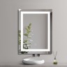 Зеркало AZARIO Alysa 600х800 с подсветкой, сенсорный выключатель с функцией диммера (AZ-Z-046CS)