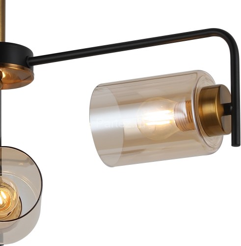 Потолочная люстра ILLUMICO IL8248-3COU-79 BK GD