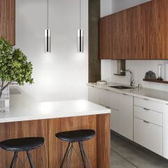 Подвесной светильник Eurosvet 50135/1 LED хром / черный жемчуг