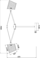 Потолочная люстра Freya FR5108PL-08CH