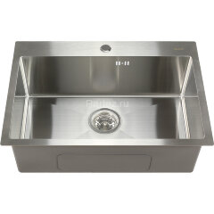 Мойка 6545 MELANA ProfLine 3,0/220 САТИН врезная прямоугольная D6545H