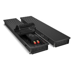 Конвектор внутрипольный Royal Thermo ATRIUM-90/250/2200-DG-U-BL