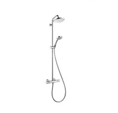 27185000 Croma 220 Showerpipe, душевая панель (с термостатом)