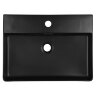 Раковина подвесная Azario 600х420х120 прямоугольная, черный матовый (AZ-2173-MB)