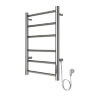 Полотенцесушитель электрический AZARIO PARMA 400/600 6 секций, диммер справа, хром (AZ10846)