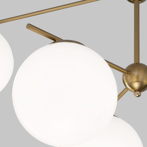 Потолочная люстра Eurosvet 60147/6 латунь