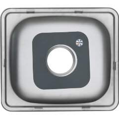 Мойка 4842 MELANA 0,8/180 врезная прямоугольная с сифоном (237 t *10)