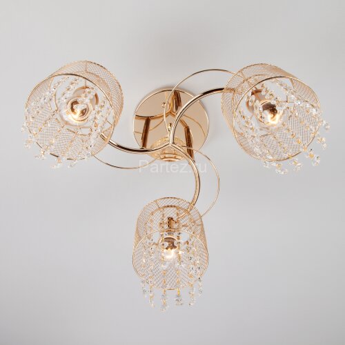 Потолочная люстра Eurosvet 30137/3 золото