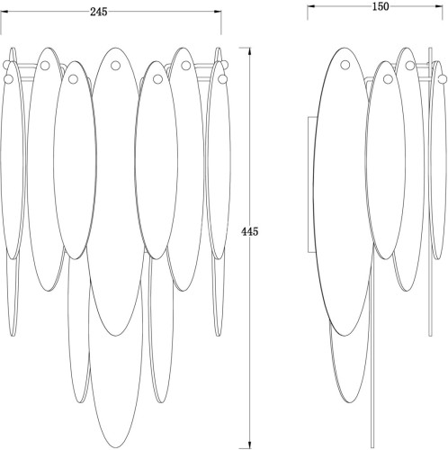 Бра Freya FR5217WL-02FG