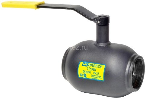 Кран шаровой стальной 11с39п Dу 50 Pу25 м-м