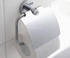 Держатель туалетной бумаги Grohe Essentials с крышкой Хром (40367001)