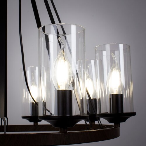 Подвесная люстра Arte Lamp A7014SP-8BK