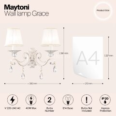 Бра Maytoni ARM247-02-G