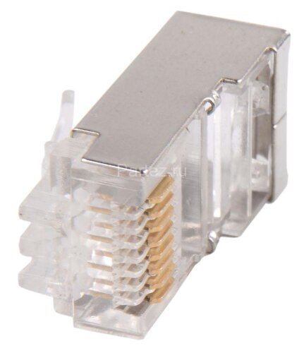 Разъем RJ45 8P8C кат.5E FTP GENERICA CS3-1C5EF-G