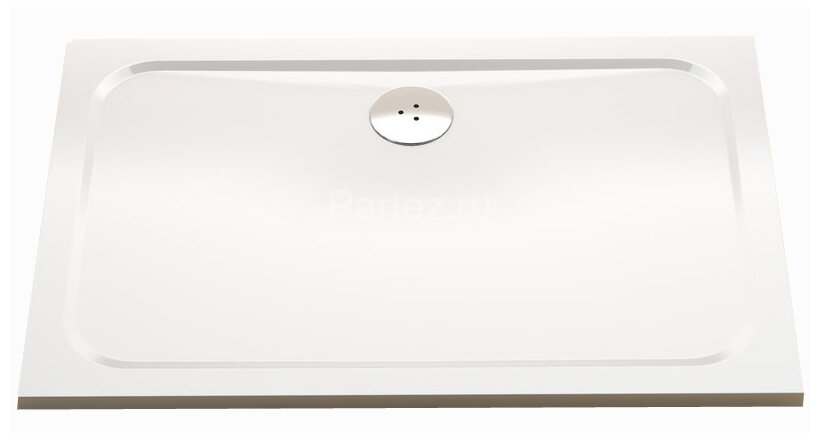 Душевой поддон Ravak GIGANT PRO 110х80 CHROME белый