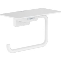 Держатель туалетной бумаги Hansgrohe AddStoris, матовый белый (41772700)