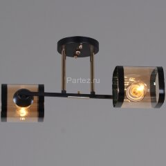 Потолочная люстра Reluce 09063-3.3-02 BK+FG