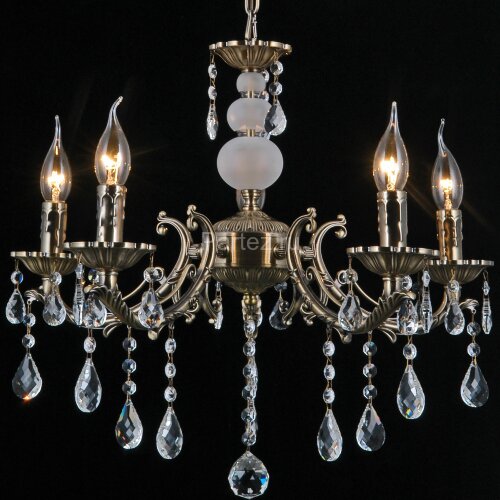 Подвесная люстра ILLUMICO IL9927-5PSQ-24 AB CASTOR