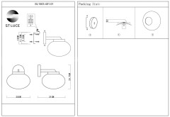 Бра ST Luce SL1503.401.01