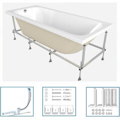Монтажный комплект для ванны Santek Ламма 160х70 белый (1WH501768)