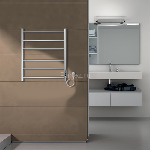 Полотенцесушитель электрический AZARIO PARMA 500/600 6 секций, диммер справа, хром (AZ10856)