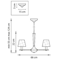 Подвесная люстра Lightstar 707061