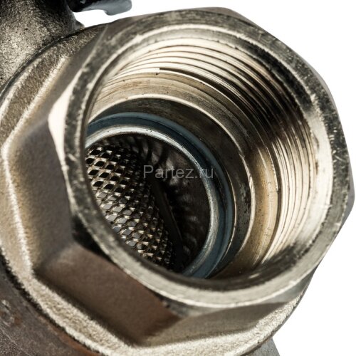 Кран шаровой с фильтром 3/4" Stout