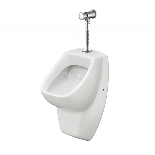 Писсуар Santek Гала с нажимным краном, креплением и горизонтальным сифоном (1WH501804)