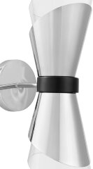 Бра Lumina Deco LDW 7013-2 CHR+PR