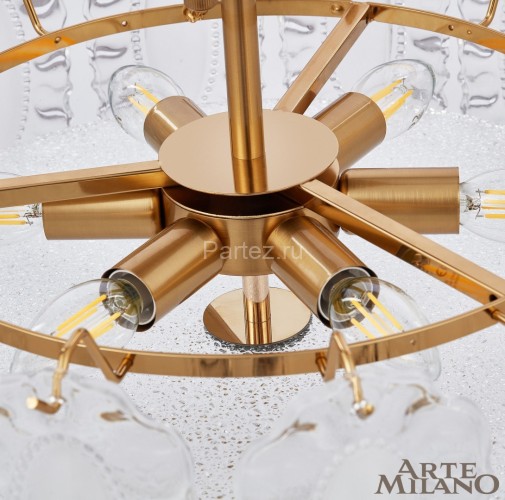 Потолочная люстра Arte Milano 313009/D500 BS