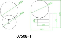 Бра Kink Light 07508-1,01