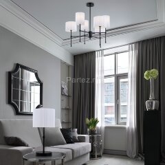 Потолочная люстра Eurosvet 60162/6 черный