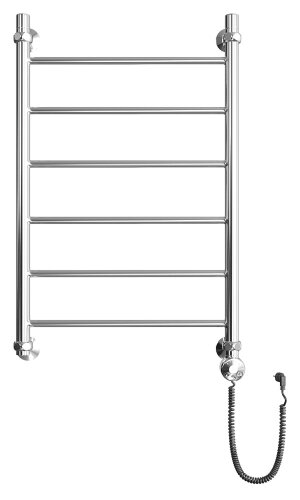 Полотенцесушитель электрический ДВИН J Electro лесенка 80/50, ТЭН справа, полированный (462708590288