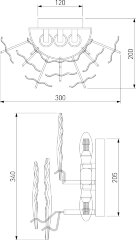 Бра Bogate's 369/3