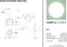 Бра Simple Story 1120-1WL