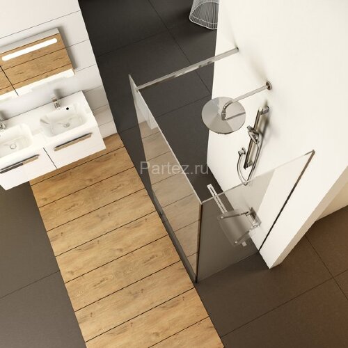 Душевой уголок Ravak Walk-In Corner 120 x 90 см, блестящий/транспарент