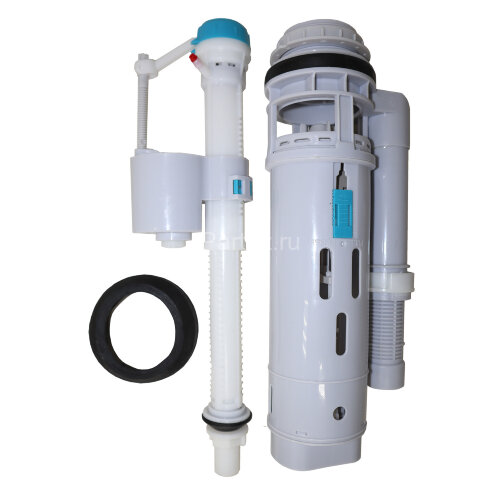 Унитаз-компакт Azario Black King 370х640х810 безободковый, с быстросъемным сиденьем микролифт, черны