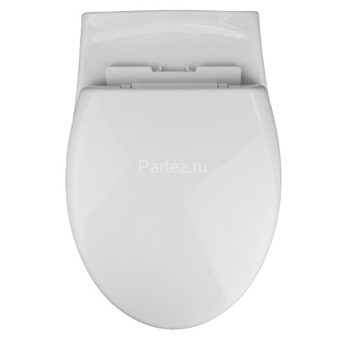 Унитаз подвесной Azario STELLA 370х400х550 ободковый, с быстросъемным сидением микролифт, белый (AZ-