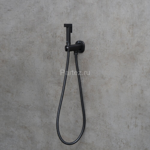 Смеситель Lemark Solo LM7172BL с гигиеническим душем, встраиваемый