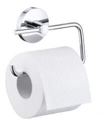 Держатель туалетной бумаги Hansgrohe Logis без крышки, хром (40526000)